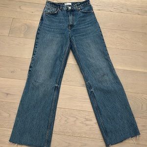 Wide Leg High Waist Zara Jeans